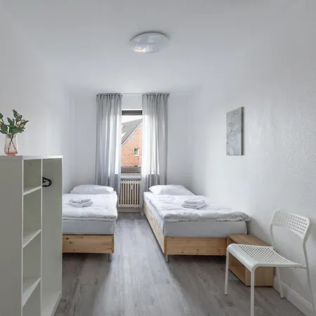 T&K Apartments-Comfortable 2 And 3 Room Apartments In Oberhausen Оберхаузен Экстерьер фото